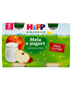 Hipp Merenda Bio Yogurt e Mela - 2X125GR