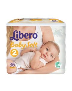 Libero Pannolini Baby Soft - Taglia 2 - 3/6 KG