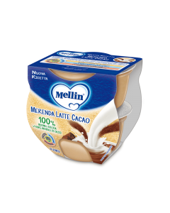 Mellin Merenda Latte e Cacao - 2X100GR