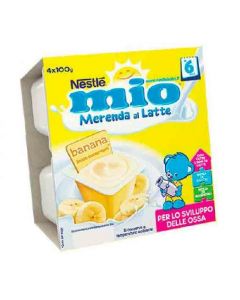 Mio Merenda Latte e Banana - 4X100GR