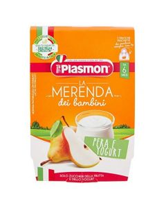 Plasmon Merenda Yogurt e Pera - 2X120GR