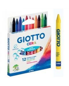 Fila Giotto Cera 12 Pezzi New Formula