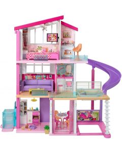 Barbie  Nuova Casa dei Sogni per Bambole - GNH53 alta 90 cm e larga più di 120 cm