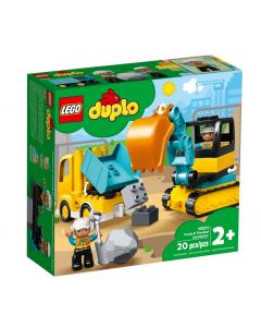 Lego Duplo Camion e Scavatrice Cingolata - 10931