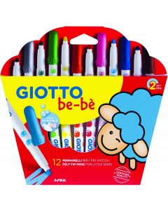 Fila - Giotto Be-bè Superpennarelli Astuccio 12 Colori - 466700