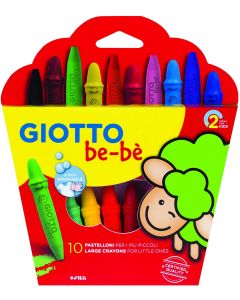 Fila - Giotto Be-bé Colori Pastello A Cera 10 pz - 466800