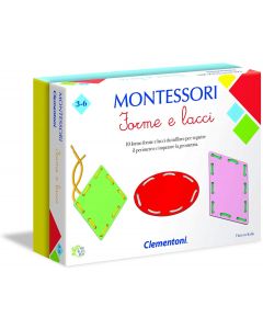 Sapientino Montessori - Forme E Lacci - Clementoni 16102