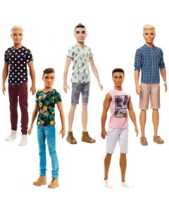 Mattel DWK44 - Barbie Ken Fashionistas Modelli Assortiti