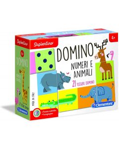 Sapientino Domino - Numeri E Animali - Clementoni 16121