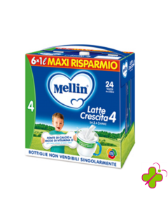 Mellin Latte Crescita 4 - 6X1000ml