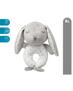 Kiokids Coniglietto Sonaglino 16cm Azzurro