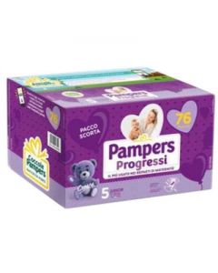 Pampers Progressi QUADRIPACK TG.5 - Junior - 11/25KG