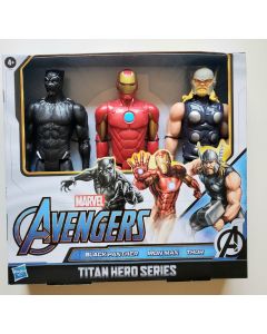 Hasbro Avengers Set 3 Personaggi Titan Hero F5291