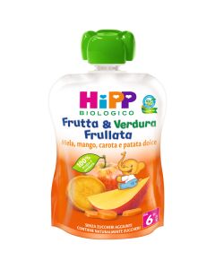 Hipp Verdura&Frutta Frullata Mela, mango, carota e patata dolce 90gr