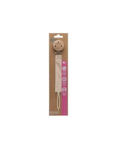 Kiokids Clip per Succhietto Legno Beige