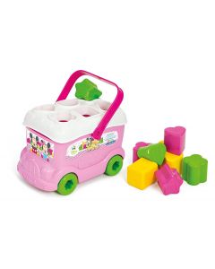 Clementoni 14933 - Minnie Bus Inserimento Forme