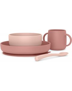 Suavinex Color Set Svezzamento Silicone Rosa - 401543