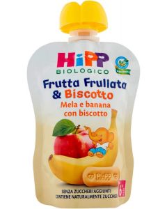 Hipp Frutta Frullata Mela E Banana Con Biscotto - 982602512           