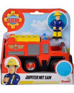 Sam il Pompiere Jupiter con Personaggio 17cm. - Simba 109252505038