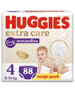 Huggies E.Care Mega Mut. TG.4 9-14kg 88p
