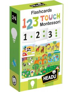 Headu Flashcards 123 Touch Montessori - 54891