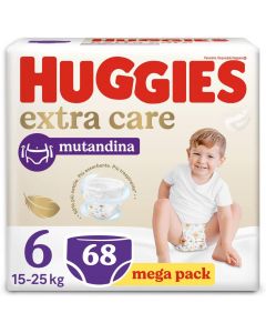 Huggies E.Care Mega Mut. TG.6 15-25kg 68p