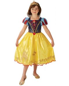 Rubie's Costume Bambina Disney Biancaneve DLX L 7-8 Anni 7297620488L