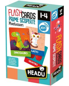 Flashcards Montessori Prime Scoperte - Headu 23097