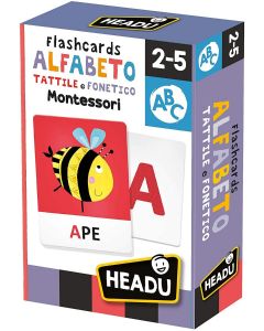 Flashcards Alfabeto Tattile e Fonetico - Headu 23752