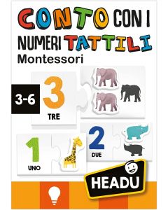 Conto Con I Numeri Tattili - Headu Montessori 55089