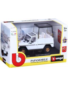 Auto in scala 1:43 Papa Mobile Burago 390621
