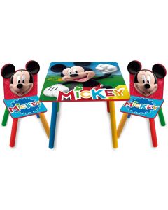 Set tavolino + 2 sedie Mickey 