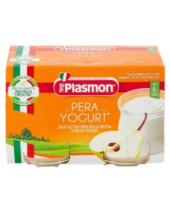 Plasmon Baby Merenda Yogurt e Pera - 2X120GR