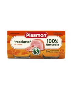 Plasmon Omogeneizzato Carne Prosciutto - 2x80 GR