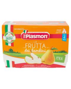 Plasmon Merenda Frutta Pera - 4X100GR