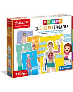 Sapientino Educativi Montessori Corpo Umano