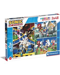 Puzzle Sonic x3 - Clementoni 25280