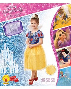 Costume Disney Biancaneve Glitter Tg.L - Rubie'sItaly 300169L             