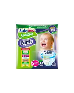 Babylino Pants No.5 (10-16 kg) Pannolini per bambini assorbenti, 26 pz - 89011