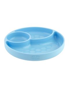 Chicco Piatto Porzionato  Azzurro