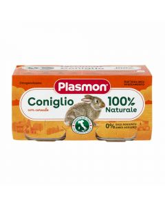 Plasmon Omogeneizzato Carne Coniglio - 2x80 GR