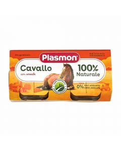 Plasmon Omogeneizzato Carne Cavallo - 2x80 GR