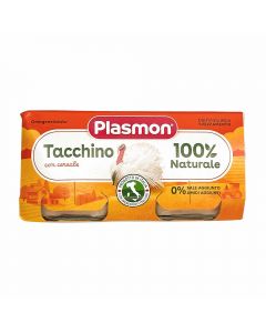 Plasmon Omogeneizzato Carne Tacchino - 2x80 GR