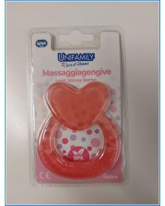 Massaggiagengive Cuore Rosa - Unifamily 000346              