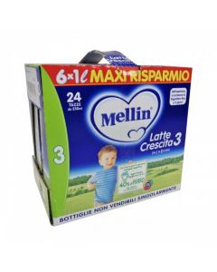 Mellin Latte Crescita 3 - 6X1000ml