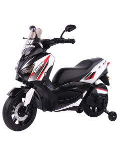 Moto Elettrica Scooter 6V Bianca