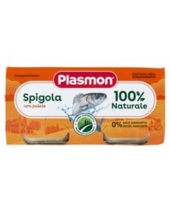 Plasmon Omogeneizzato Pesce Spigola con Patate - 2x80 GR