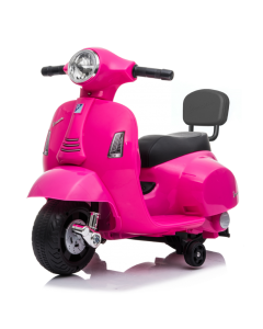 Vespa Mini moto elettrica a tre ruote 6V rosa