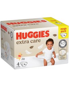 Huggies Extra Care Mega TG.4 7-18KG 76PZ