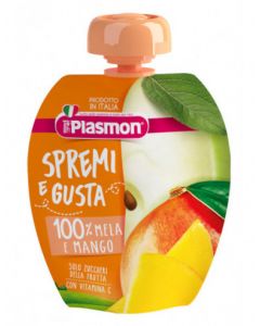 Plasmon Spremi & Gusta Mela e Mango - 100GR